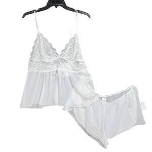 In Bloom by Jonquil Lillian Camisole & Shorts Set Ivory XL